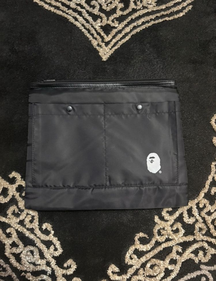 Black Pouch Bag With Logo image 1