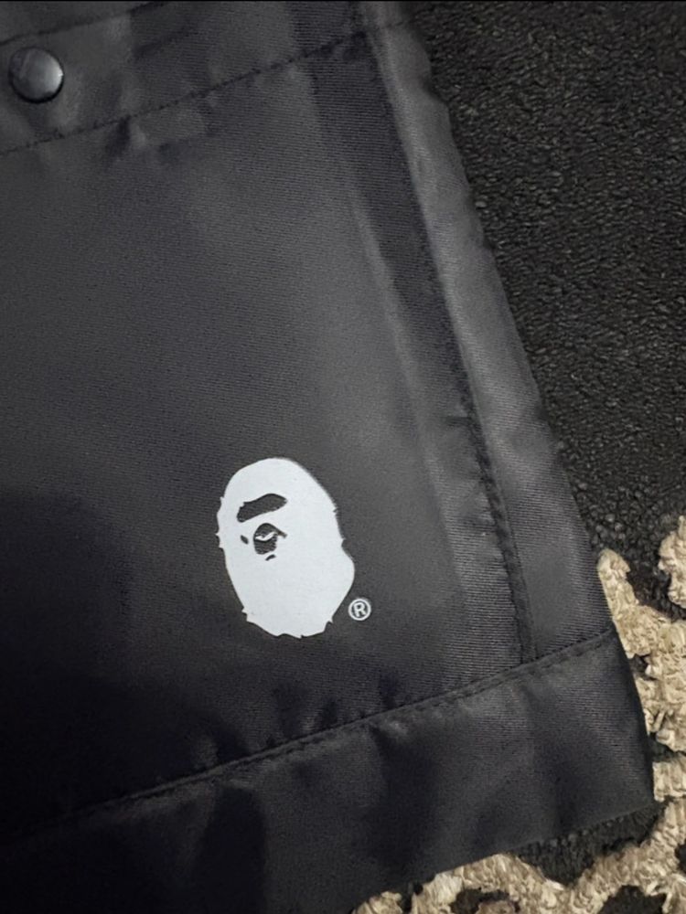 Black Pouch Bag With Logo image 3