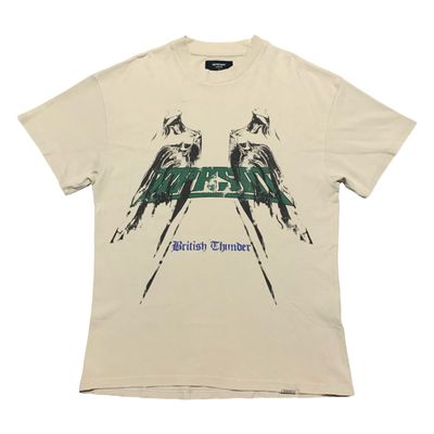 Represent XS British Thunder Vintage White Tee