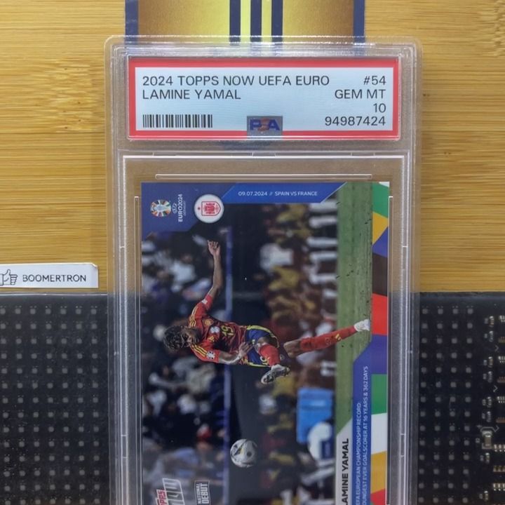 PSA PSA 10 - Lamine Yamal - España - National Debut - Topps Now #54 product image