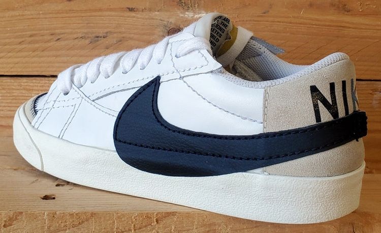 Nike Blazer 77 Jumbo Leather Trainers UK7.5/US8.5/EU42 DN2158-101 White/Black 9