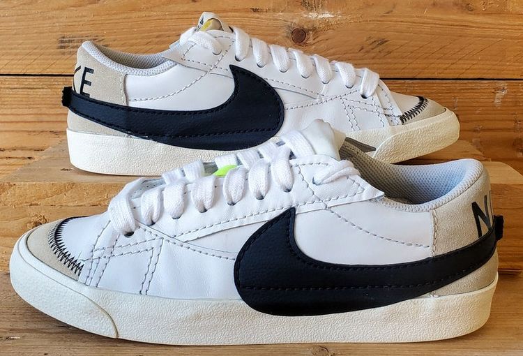 Nike Blazer 77 Jumbo Leather Trainers UK7.5/US8.5/EU42 DN2158-101 White/Black 1