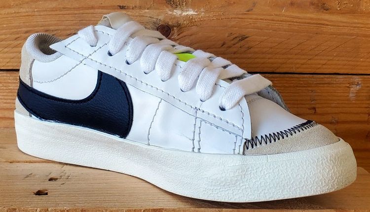 Nike Blazer 77 Jumbo Leather Trainers UK7.5/US8.5/EU42 DN2158-101 White/Black 10