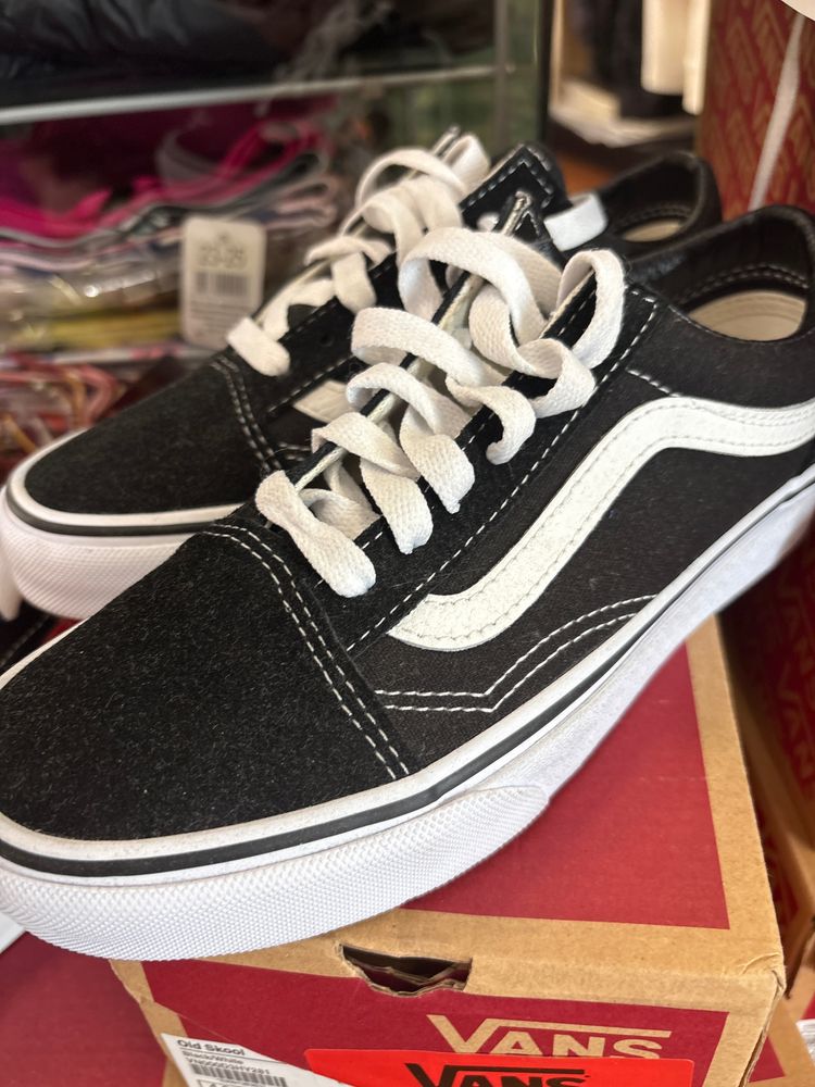 Vans Black And White Sneakers