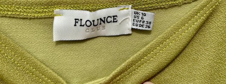 Flounce Club Women's Green Bodysuit imagen 3