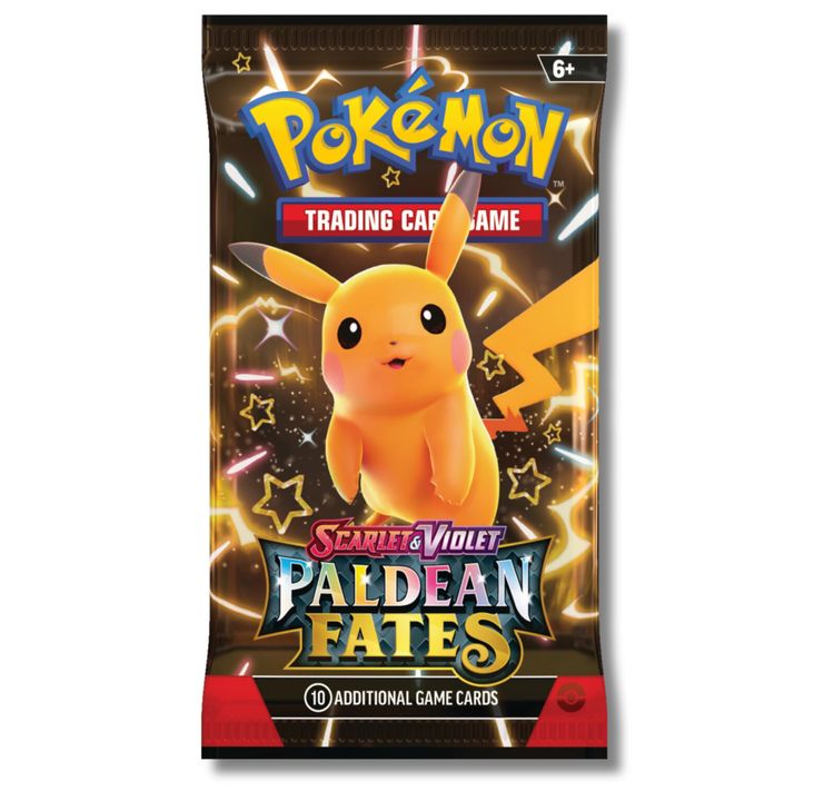 Pokémon Trading Card Game Scarlet & Violet Paldean Fates Booster Pack