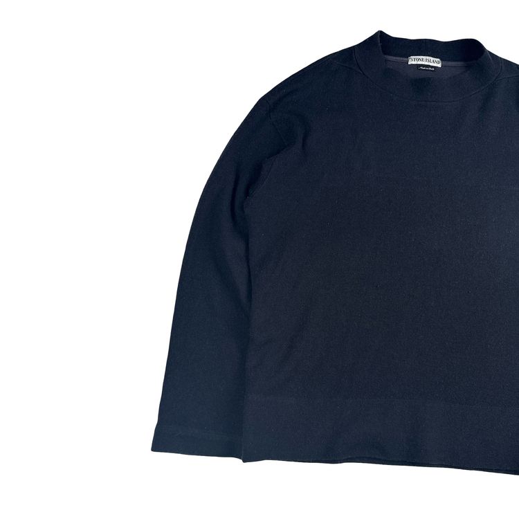Stone Island 1998 Mock Neck Wool Jumper - XL 12