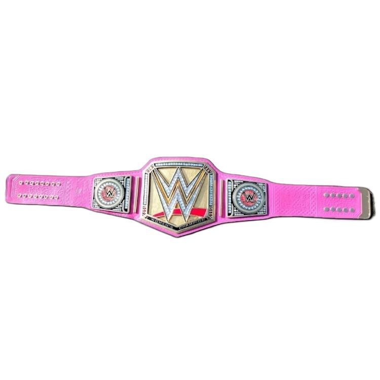 Immagine di WWE Women’s Championship Pink Belt Wrestling Title Belt 6MM Diecast Plate 3