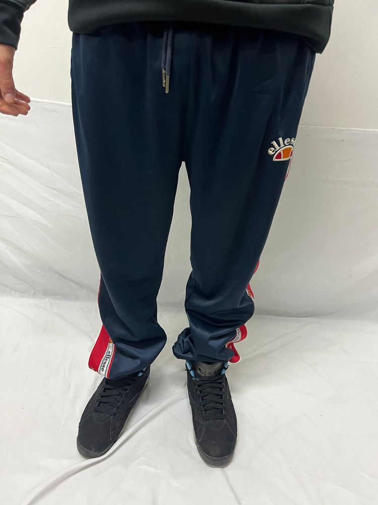Ellesse Navy Track Pants obraz 3