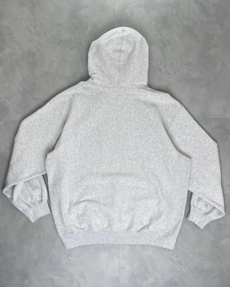 SUPREME Ghost Spellout Hoodie Grey - (USED) - XL image 3