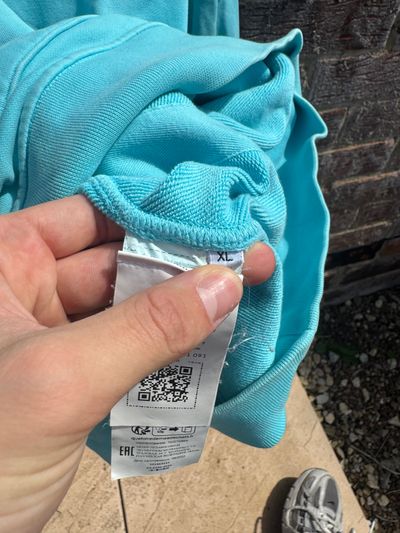Bright Blue Stone Island Hoodie 5