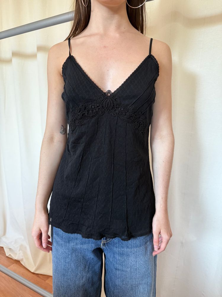 Other Grunge black lace top product image
