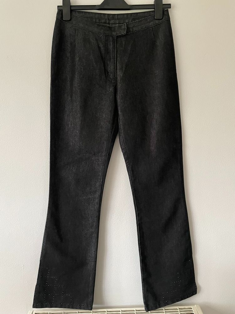 Y2K Next Diamante black pants imagen 1