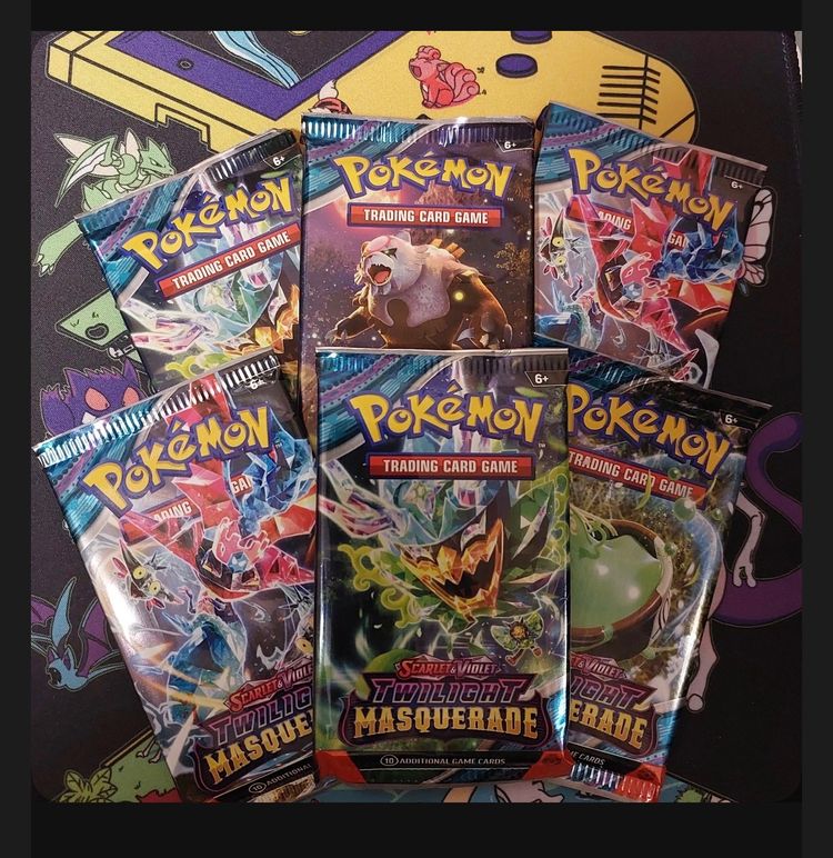 6x twilight masquerade booster packs 
