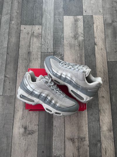 Nike Air Max 95 SE Big Bubble Trainers - Grey Fog Metallic Silver’ - IB6398-001
