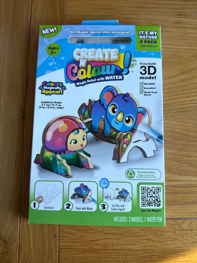 Create Colour Magic Paint 3D Model Kit
