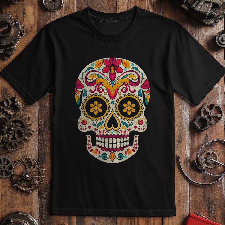 Sugar Skull T-Shirt - Sweetly image 1