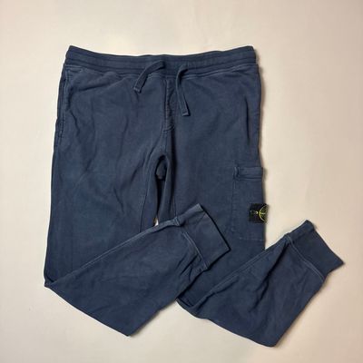 Stone Island Navy Joggers - Large