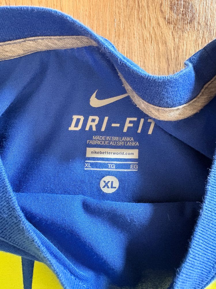 Nike Blue Dri-Fit T-Shirt imagen 4