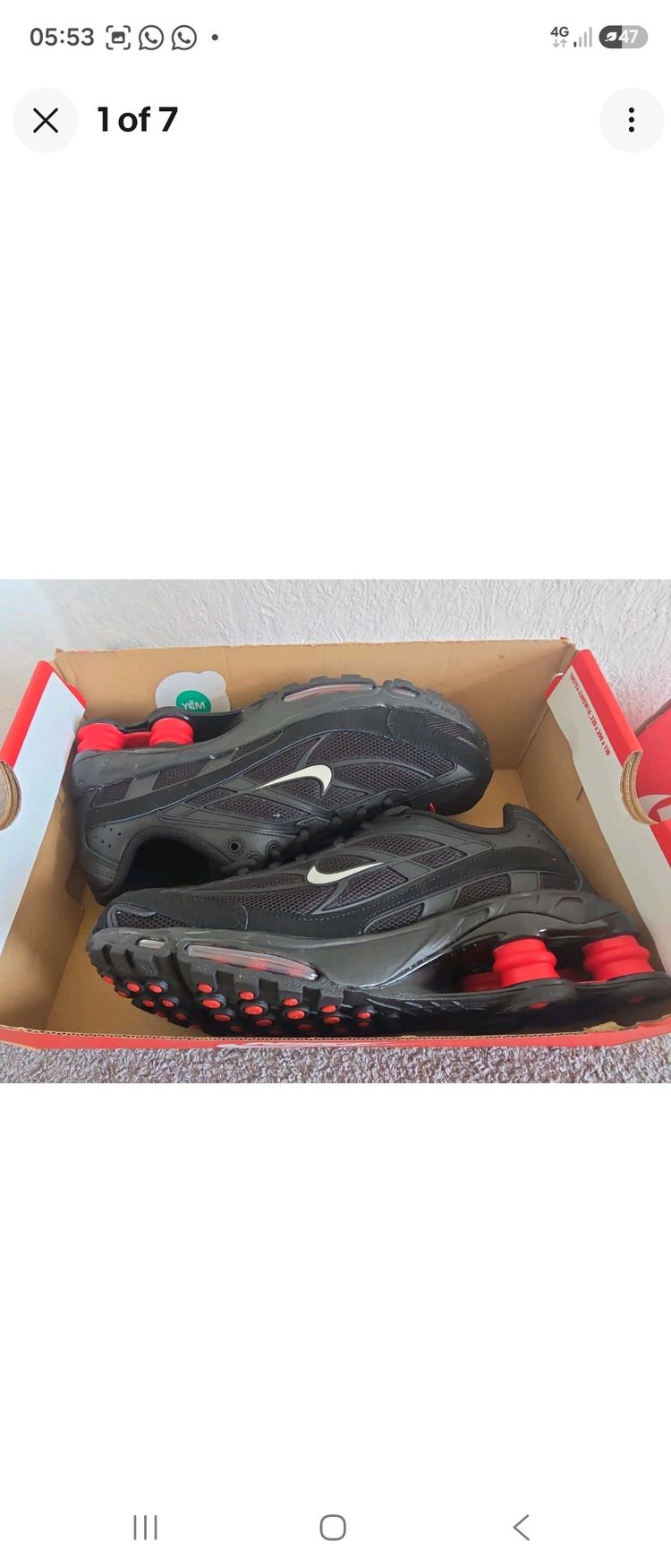 Nike Nike sgox ride 2 uk 6  product image
