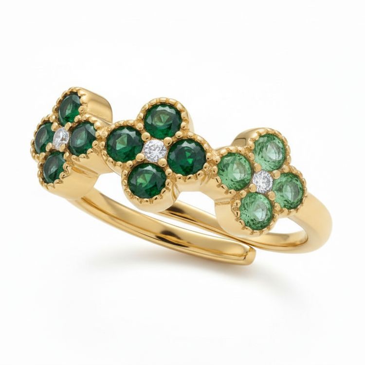 Anello LUCKY LEAF 2