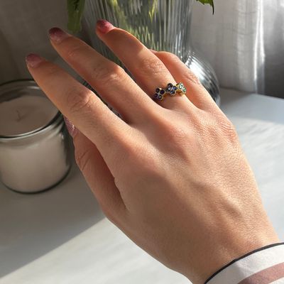 Anello LUCKY LEAF 6