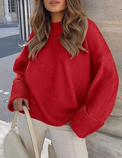 Immagine di Red Oversized Sweater 3