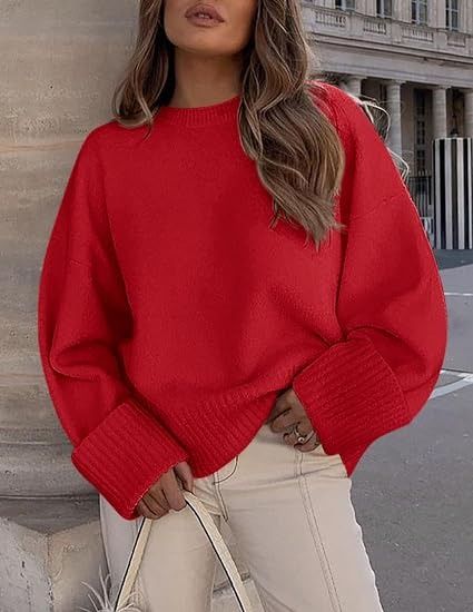 Immagine di Red Oversized Sweater 2