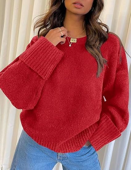 Immagine di Red Oversized Sweater 5