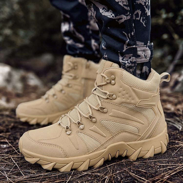 Tan Hiking Boots image 1