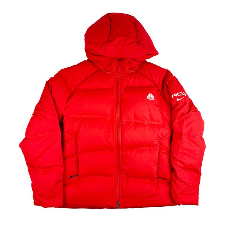Nike Vintage Nike ACG Puffer Jacket in Red product image