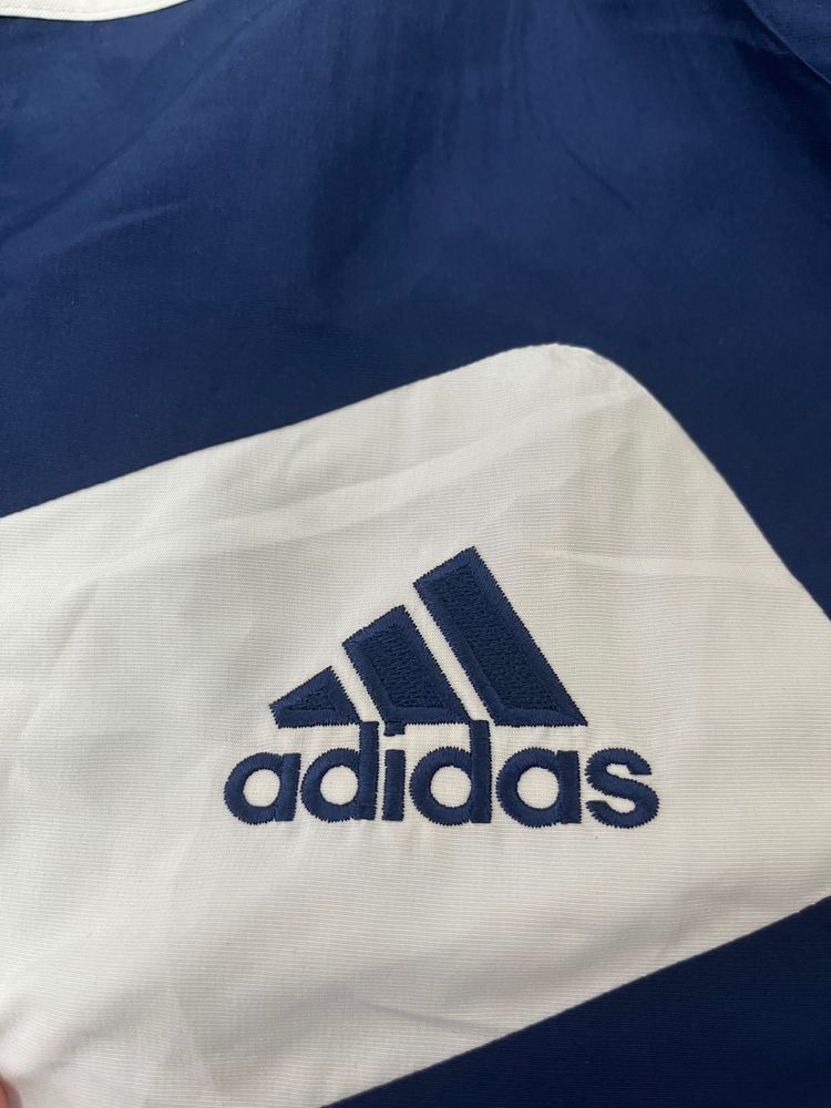 Adidas Navy And White Sports Jacket image 3