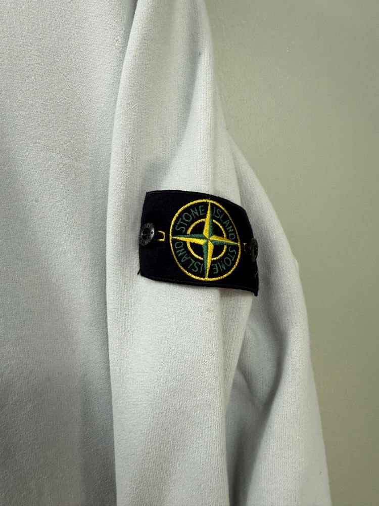 Stone Island Light Grey Jumper obraz 5