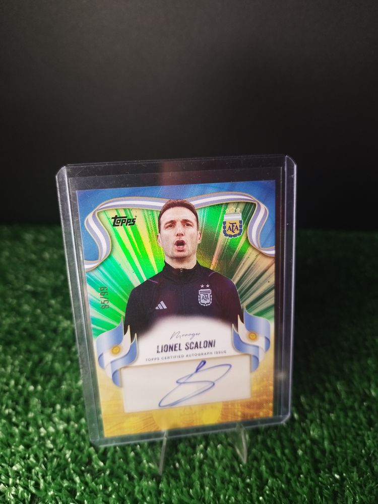 Lionel Scaloni Auto /99 Topps Team Set 2026