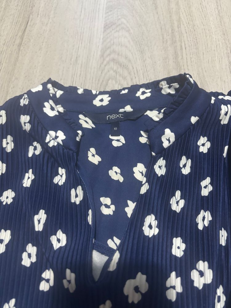 blue floral blouse 3