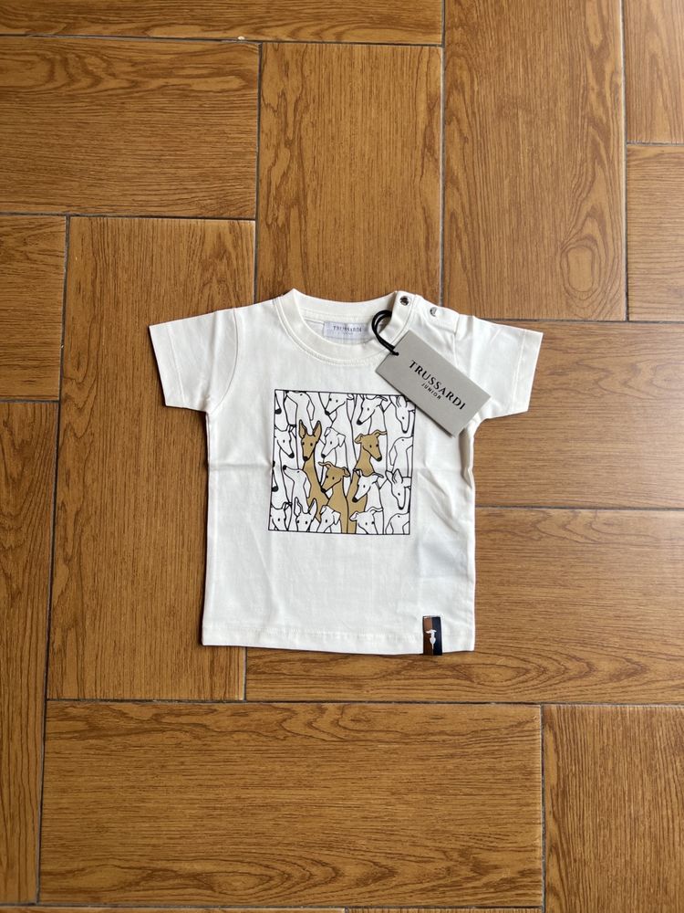 T-shirt manica corta Trussardi per bambino taglia 24!Mesi