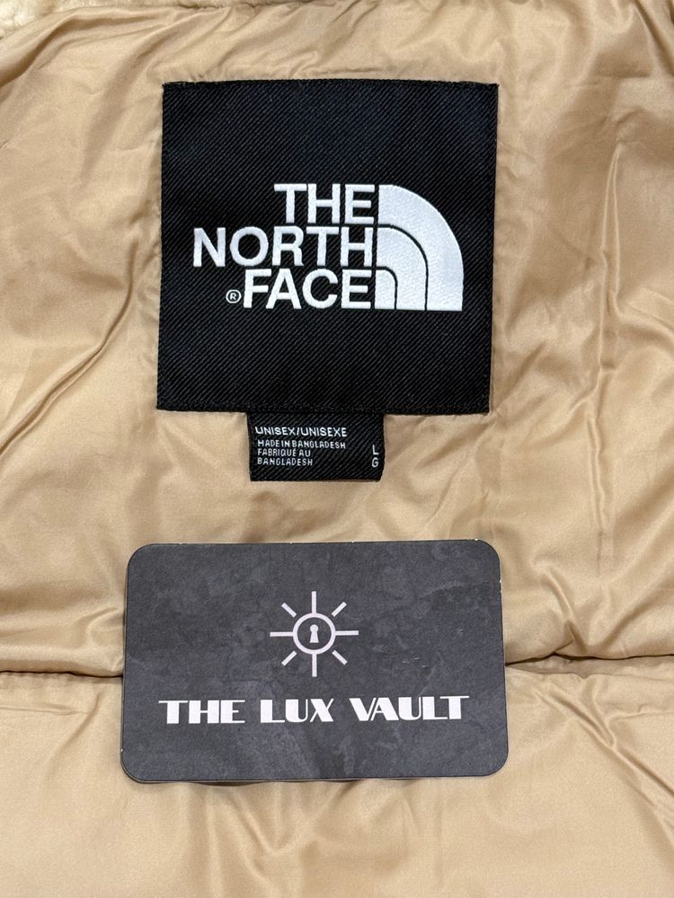 The North Face Sherpa Cream Nuptse Jacket image 7