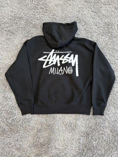 Stussy Milano Black Hoodie