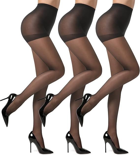 Black Sheer Tights imagen 1