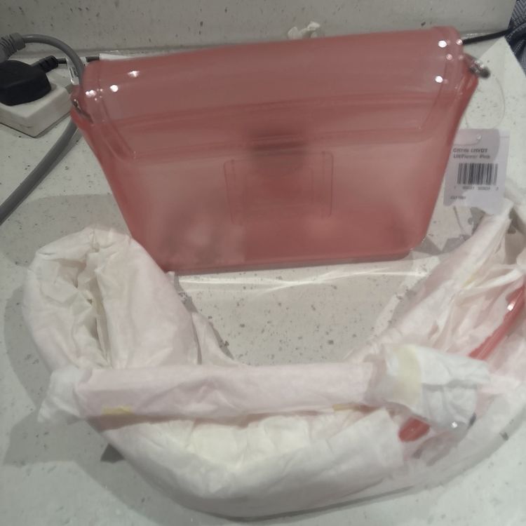 Coach Jelly Tabby Silver/Candy Pink From the Runway Bestseller BNWT image 10