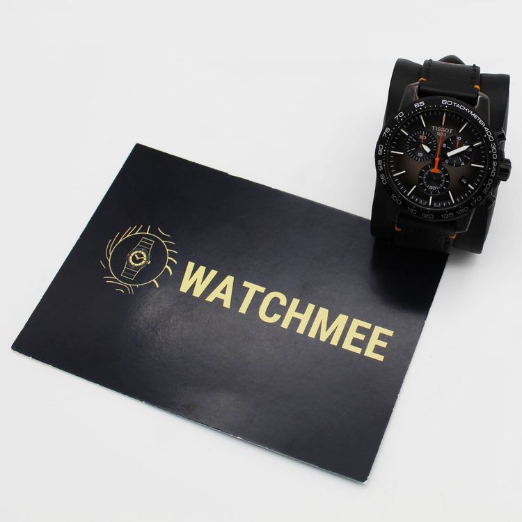 Men's Tissot Supersport Chronograph Black Dial Pre-owned T125.617.36.081.00 2