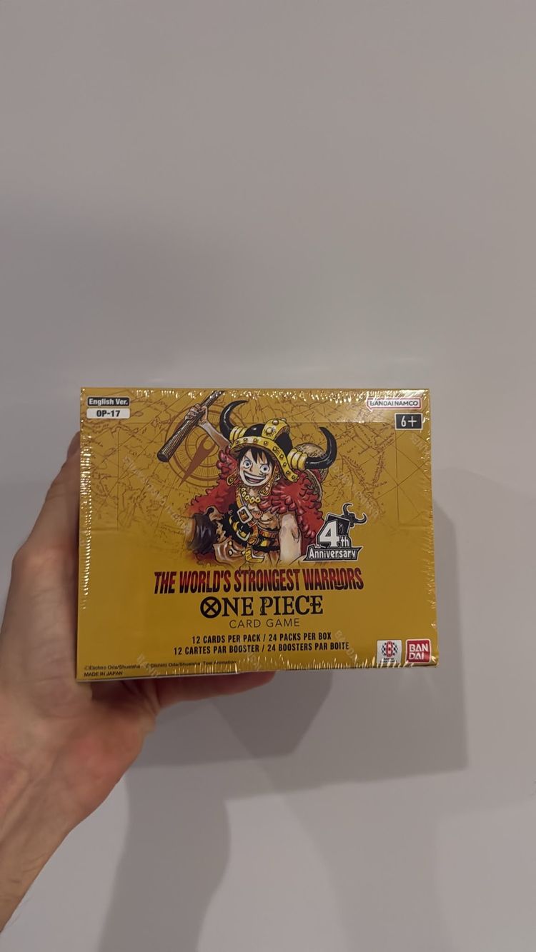 One Piece Card Game The World'S Strongest Warriors 4Th Anniversary imagen 1