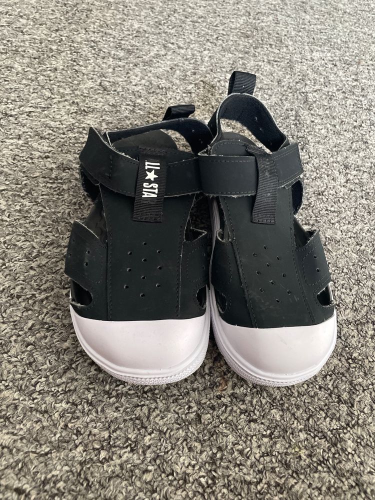 Vans Black And White Sandals