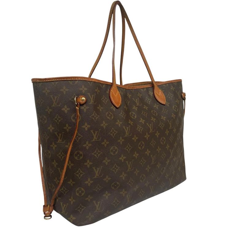 Pre-Loved Louis Vuitton Neverfull GM Tote Bag obraz 3