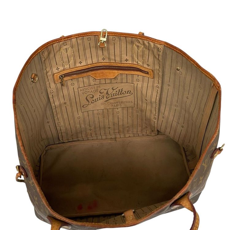 Pre-Loved Louis Vuitton Neverfull GM Tote Bag obraz 6