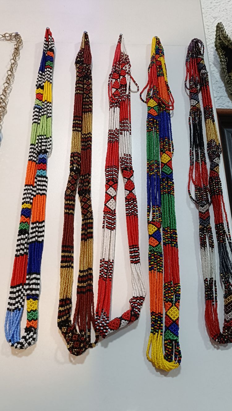 Multi-Color Seed Bead Necklaces (Bundle Deal - All 5 Pieces)