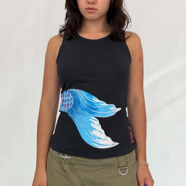 Moschino koi fish vest