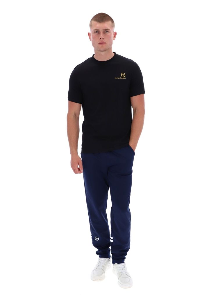 Serigo Tacchini Felton T-Shirt in Black/Gold 2
