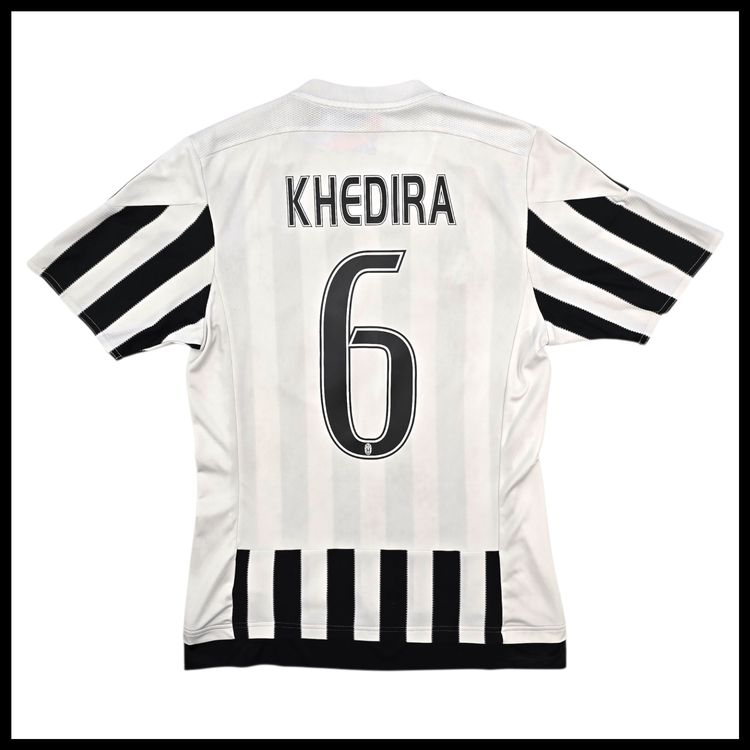 2013/14 Juventus Home Football Shirt (S) Adidas #6 Khedira