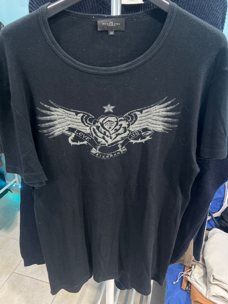 Richmond Black Graphic T-Shirt